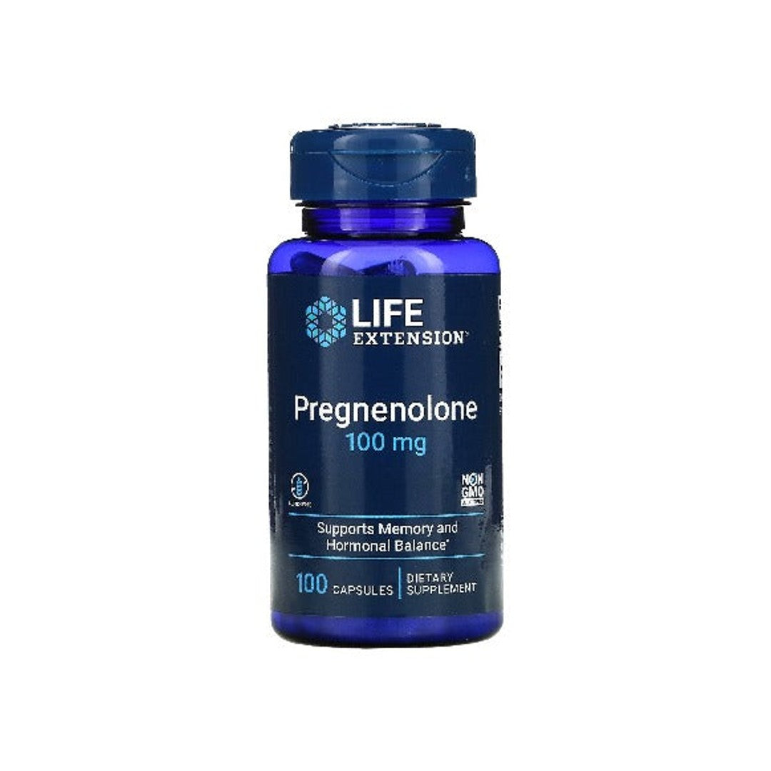 Pregnenolon 100 mg 100 Kapseln - Vorderseite