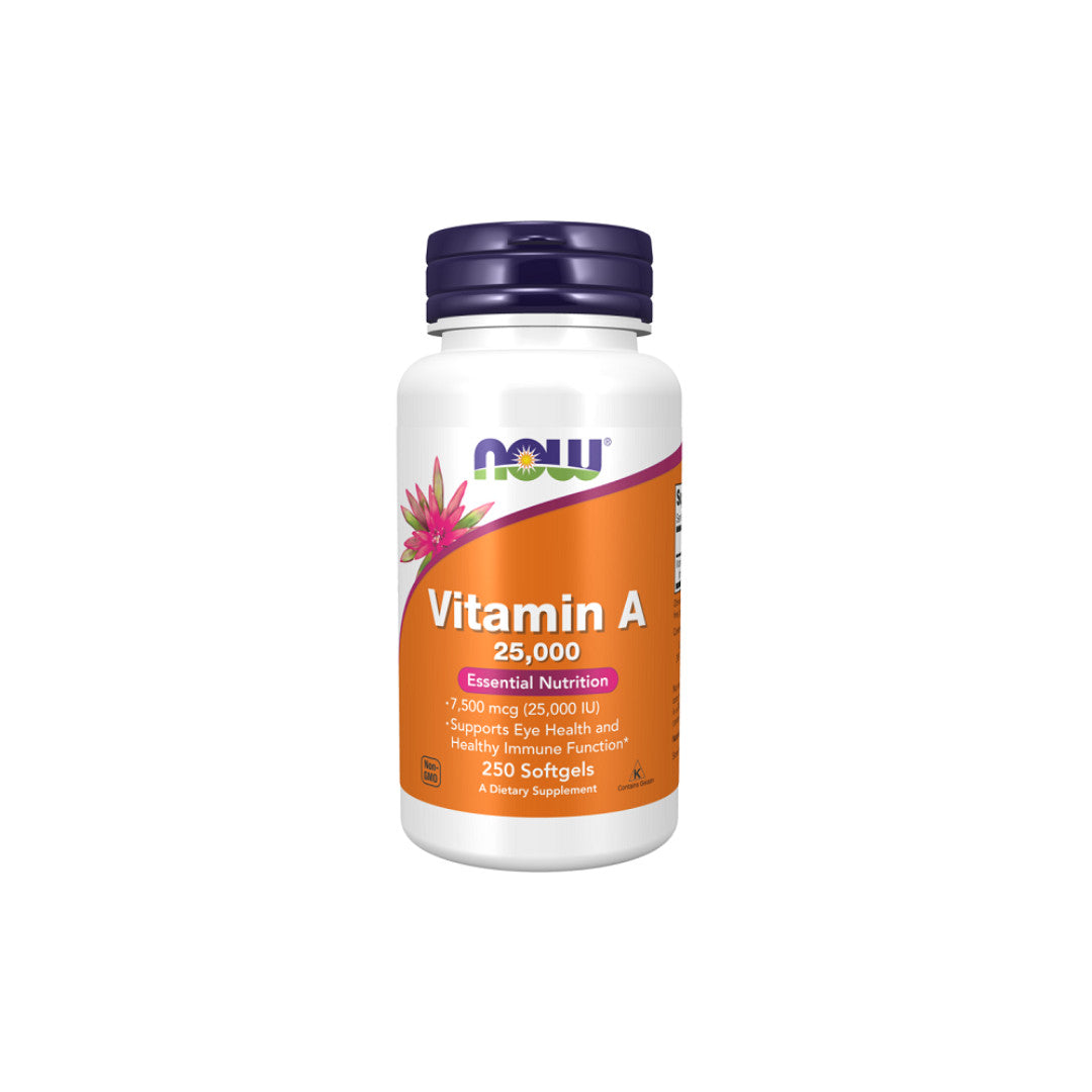 Now Foods Vitamin A 25000IU 250 sgel is a powerful supplement that promotes immune health. With the added benefits of cod liver oil, it provides essential nutrients for a stronger immune system.