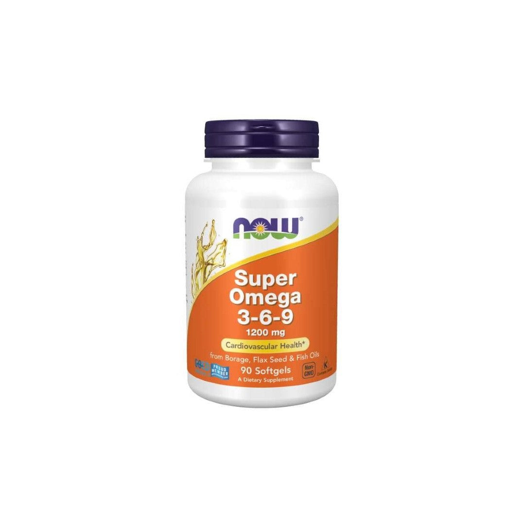 Now Foods Omega 3-6-9 90 Weichkapseln bieten eine wirksame Kombination von Vitaminen zur Unterstützung des Herz-Kreislauf-Systems. Mit seinen entzündungshemmenden Eigenschaften kann dieses Nahrungsergänzungsmittel helfen, Arteriosklerose zu verhindern und die allgemeine Gesundheit zu fördern.