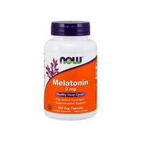 Vorschaubild für Now Foods Melatonin 3 mg 180 Veggie-Kapseln.