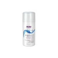 Vorschaubild für Eine Flasche Progesteron von Wild Yam Balancing Skin Cream 85 g von Now Foods auf einem weißen Hintergrund.