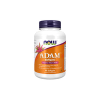 Daumennagel für Eine Flasche Now Foods ADAM Multivitamine & Mineralien für den Mann 90 sgel mit Vitamin C.