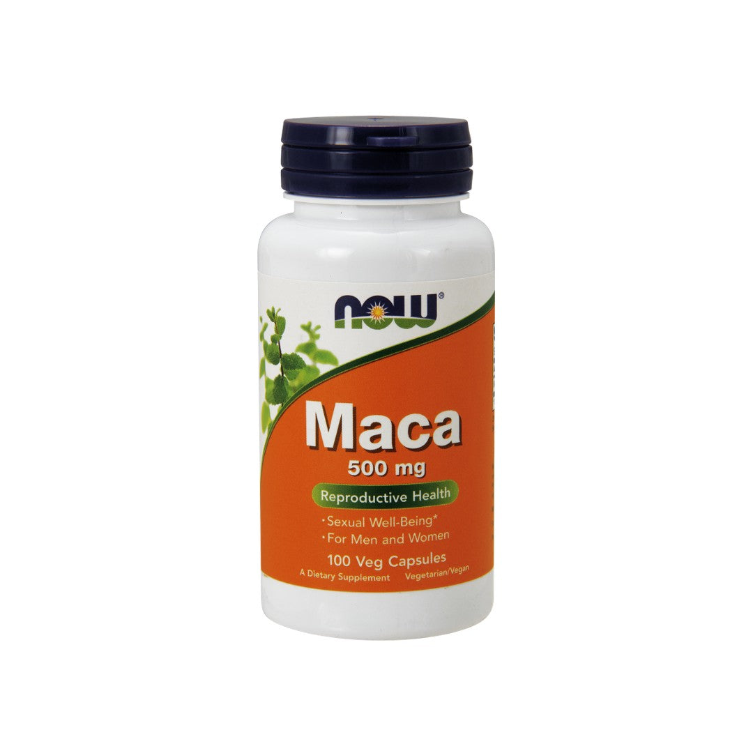Now Foods Maca 500 mg 100 Veggie-Kapseln.