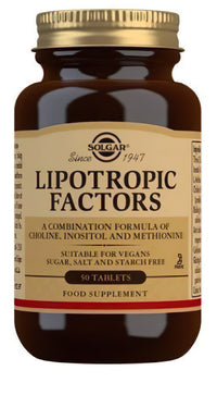 Thumbnail for Lipotropic factors 50 tablets - front 2