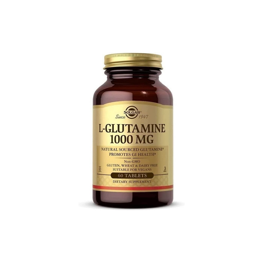L-Glutamin 1000 mg 60 Tabletten - Vorderseite 