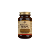 Thumbnail for A bottle of Solgar Botanical Complex for Women, with 30 vegetable capsules, provides menopause support through its unique blend. It is vegan-friendly and does not contain sugar, salt, or starch.