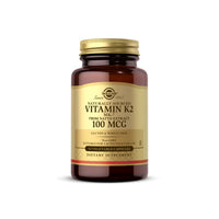 Thumbnail for Vitamin K2-MK-7 100 mcg is a Solgar dietary supplement that provides the essential nutrient for overall health and well-being.