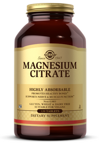 Vorschaubild für Eine Flasche Solgar Magnesiumcitrat 420 mg 120 Tabs.