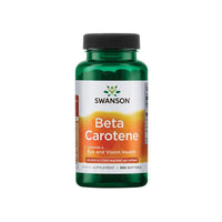 Vorschaubild für Swanson Beta-Carotin ist ein Nahrungsergänzungsmittel mit 25000 IU Vitamin A Kapseln in einer Packung mit 300 Weichkapseln.