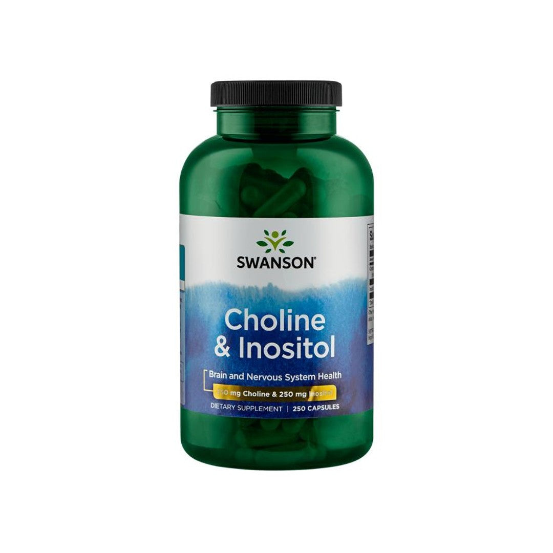 Swanson Cholin - 250 mg & Inositol - 250 mg 250 Kapseln.
