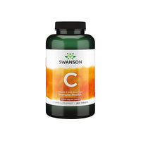 Thumbnail for Bottle of Swanson Vitamin C with Rose Hips - 1000 mg 250 Tablets Supplement, providing antioxidant support.