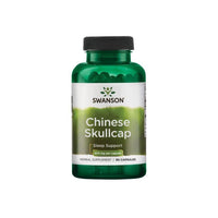 Vorschaubild für Eine Flasche Swanson Chinesisches Schädelkraut - 400 mg 90 Kapseln.