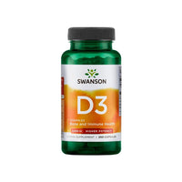 Thumbnail for Enhance your bone health with Swanson Vitamin D3 - 2000 IU 250 capsules, a potent source of Vitamin D3.