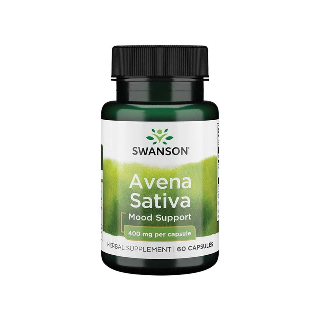Swanson Avena Sativa - 400 mg 60 Kapseln.