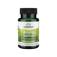 Vorschaubild für Swanson Avena Sativa - 400 mg 60 Kapseln.