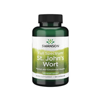 Thumbnail for Swanson St. Johns Wort - 375 mg 120 caps, promoting emotional wellbeing through mood regulation.