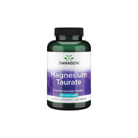 Vorschaubild für Swanson's Magnesium Taurat 100 mg 120 Tab-Kapseln.