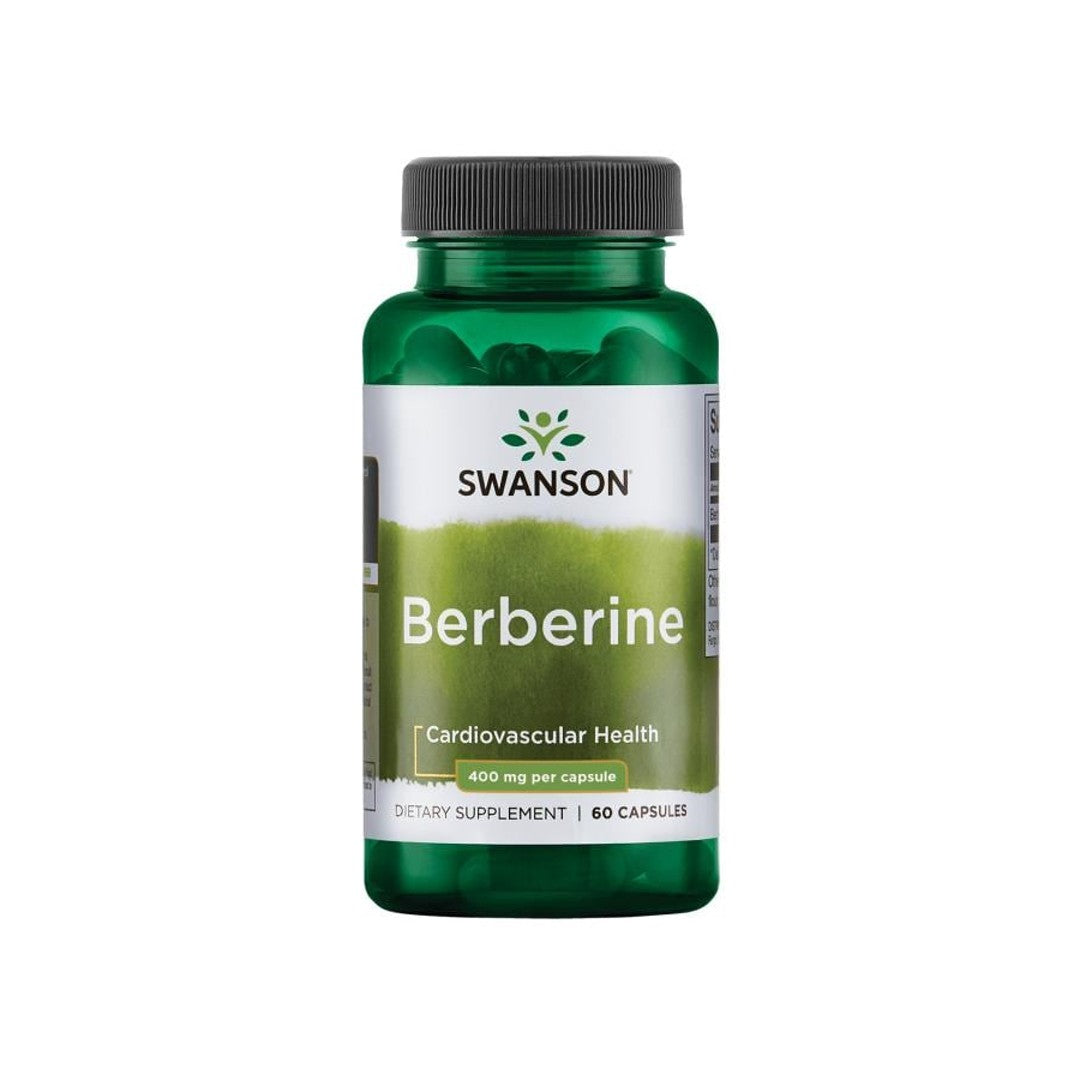 Swanson Das Berberin ist ein Nahrungsergänzungsmittel mit 400 mg in 60 Kapseln erhältlich.