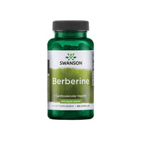 Thumbnail für Swanson Berberin ist ein Nahrungsergänzungsmittel mit 400 mg in 60 Kapseln.