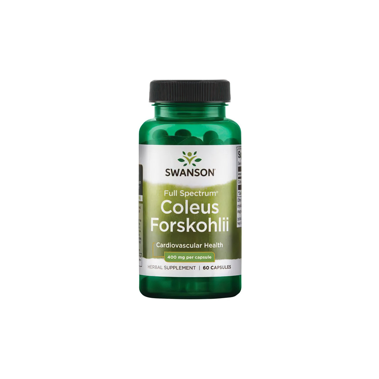 Swanson Coleus Forskohlii - 400 mg 60 Kapseln.