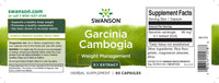 Vorschaubild für Swanson Garcinia Cambogia 5:1 Extract - 60 Kapseln Gewichtsverlust Ergänzung.