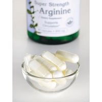 Vorschaubild für L-Arginin - 850 mg 90 Kapseln - Pillengröße