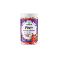 Thumbnail für Swanson Fiber 5000 mg 60 gummies Orange & Mixed Berry health gummies.
