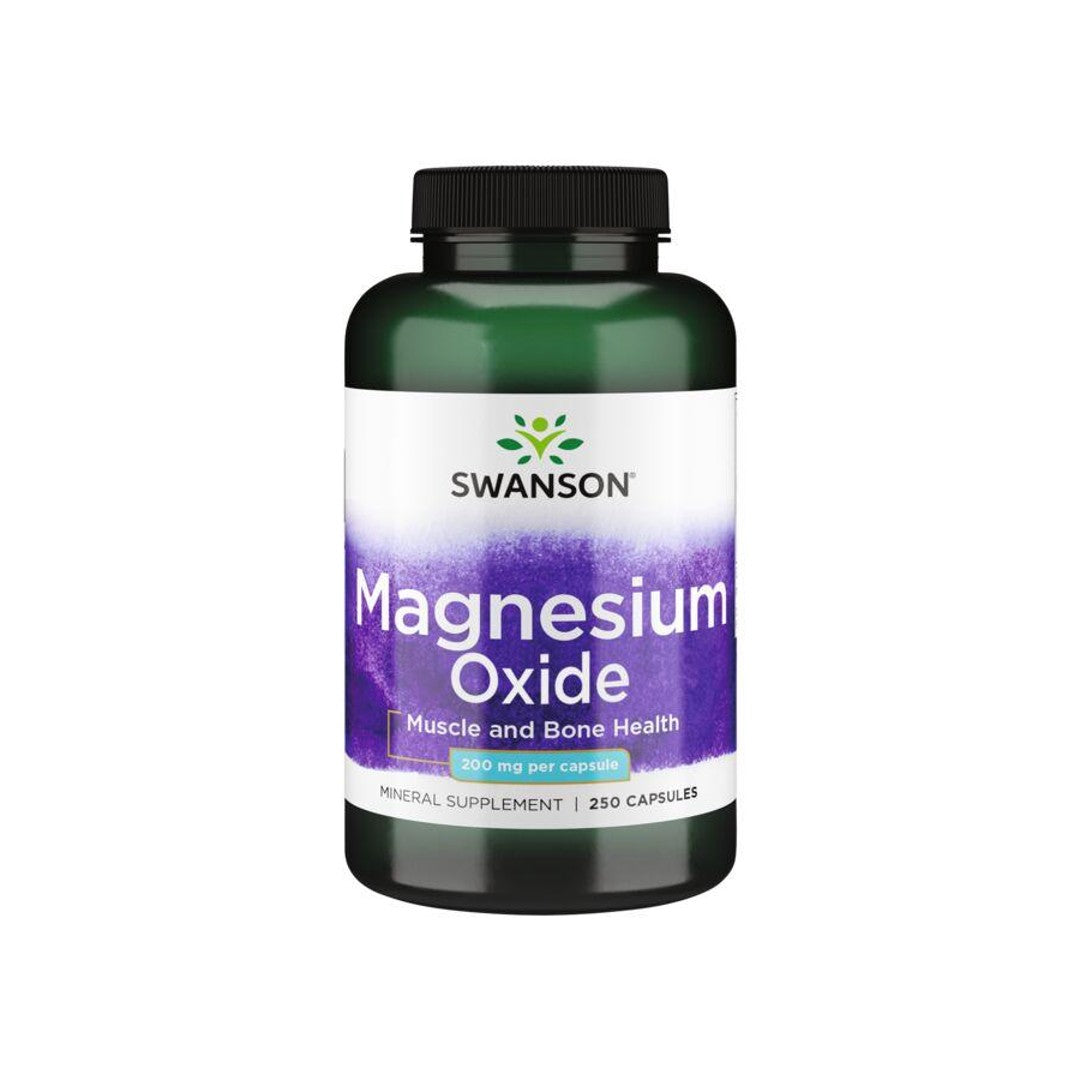 Magnesiumoxid - 200 mg 250 Kapseln - Vorderseite