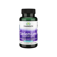 Thumbnail für Swanson Selen - 100 mcg 200 Kapseln L-Selenomethionin bietet antioxidative Unterstützung für die kardiovaskuläre Gesundheit.