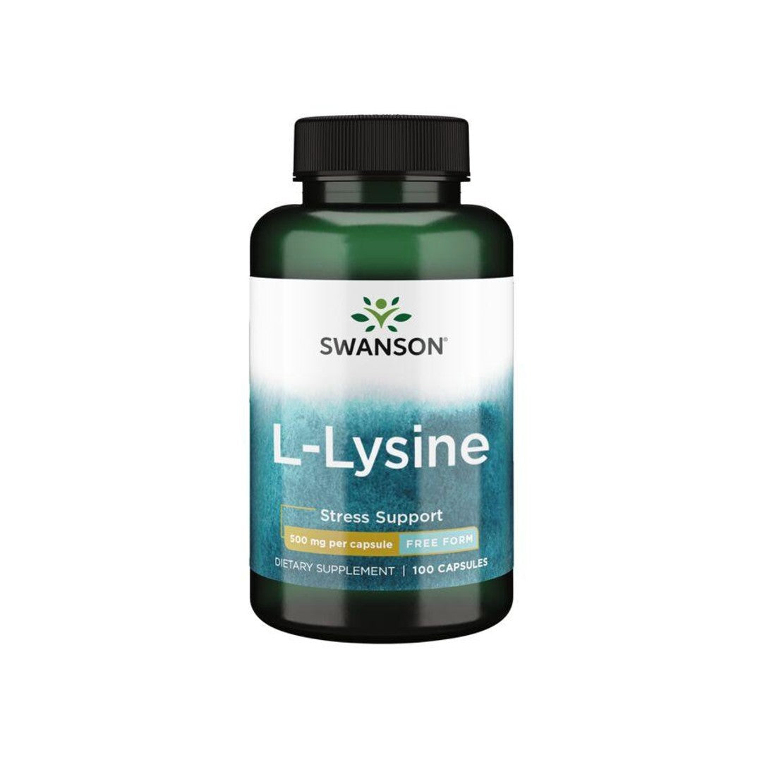 L-Lysin - 500 mg 100 Kapseln - Vorderseite