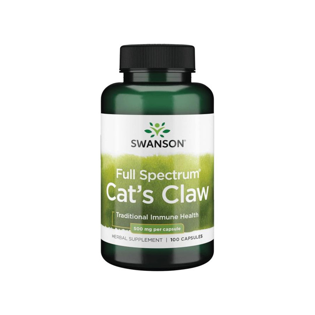 Swanson Katzenkralle - 500 mg 100 Kapseln.