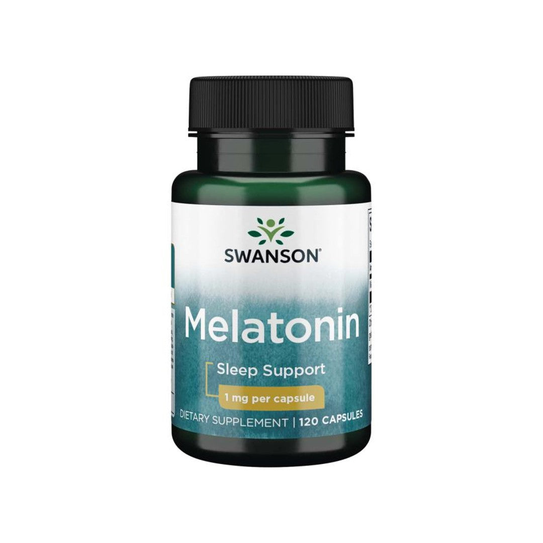 Swanson Melatonin - 1 mg 120 Kapseln.