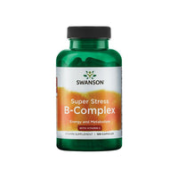 Daumennagel für Eine Flasche Swanson B-Komplex mit Vitamin C - 500 mg 100 Kapseln super stress b complex.