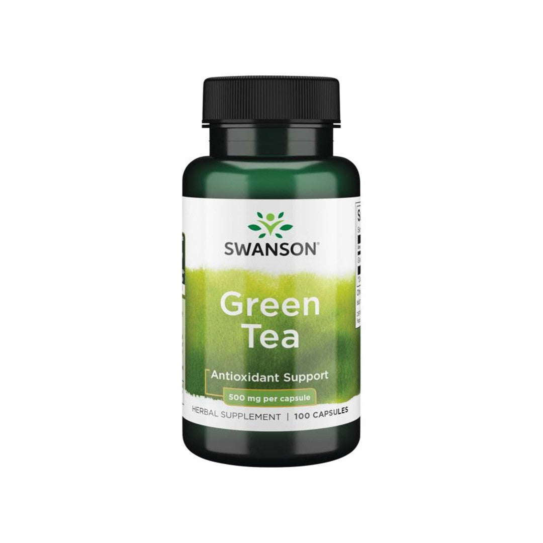Swanson Grüner Tee - 500 mg 100 Kapseln.