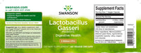 Vorschaubild für Lactobacillus Gasseri 3 Milliarden KBE - 60 Veggie-Kapseln - Etikett