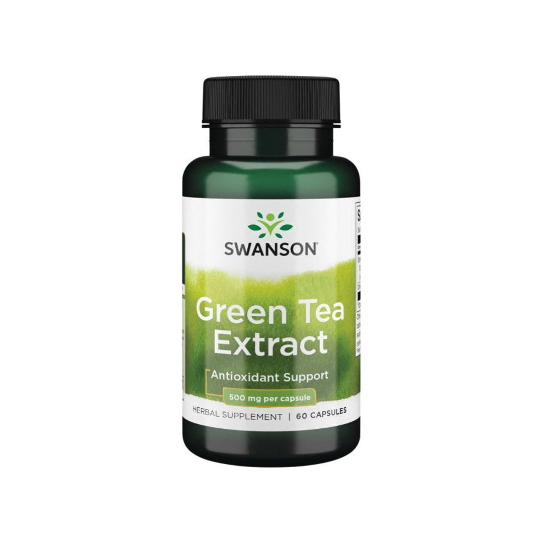 Swanson Grüner Tee Extrakt - 500 mg 60 Kapseln.