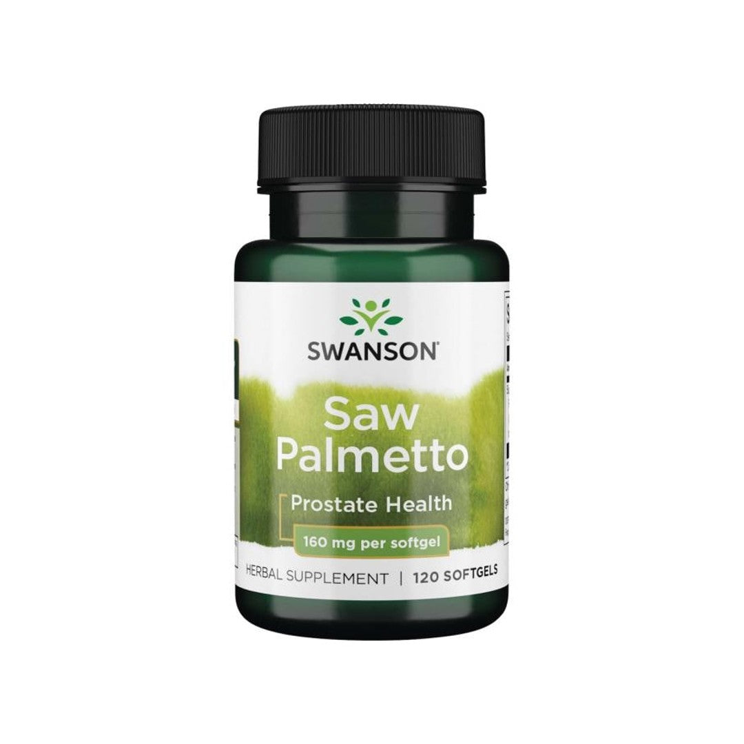 Swanson Sägepalme - 160 mg 120 Softgel fördert die Gesundheit der Prostata und das hormonelle Gleichgewicht.