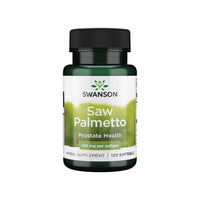 Thumbnail für Swanson Sägepalme - 160 mg 120 Weichkapseln fördert die Gesundheit der Prostata und das hormonelle Gleichgewicht.