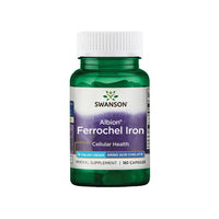 Vorschaubild für Swanson Ferrochel Eisen - 18 mg 180 Kapseln Albion Chelated