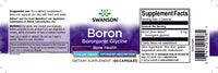 Thumbnail für Das Etikett für Albion Bor Bororganic Glycine - 6 mg 60 Kapseln von Swanson.