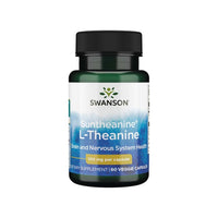 Vorschaubild für L-Theanin - 100 mg 60 Veggie-Kapseln - Vorderseite