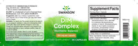 Vorschaubild für Das Etikett für Swanson's DIM Complex - 100 mg 30 Kapseln.