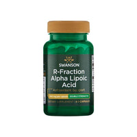 Vorschaubild für Swanson R-Fraction Alpha-Liponsäure - 100 mg 60 Kapseln ist ein antioxidatives Nahrungsergänzungsmittel, das zur Aufrechterhaltung eines gesunden Blutzuckerspiegels beiträgt.