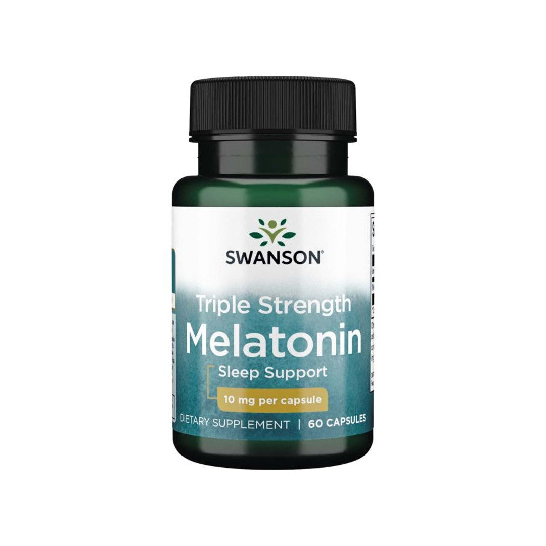 Swanson Melatonin - 10 mg 60 Kapseln.
