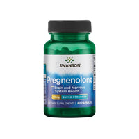Vorschaubild für Swanson Pregnenolon - 50 mg 60 Kapseln ist ein Prohormon und eine Hormonvorstufe, die die Gehirnfunktion unterstützt.