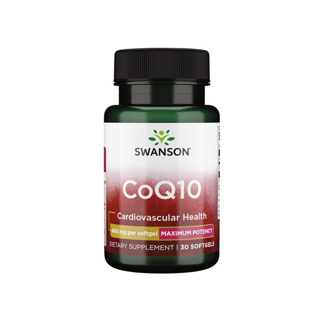 Swanson Coenzym Q1O - 400 mg 30 Weichkapseln.