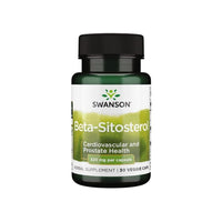 Vorschaubild für eine Flasche Nahrungsergänzungsmittel Swanson Beta-Sitosterol - 320 mg 30 pflanzliche Kapseln.