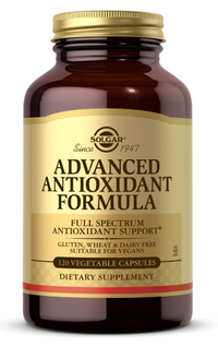 Vorschaubild für Eine Flasche Solgar Advanced Antioxidant Formula 120 Gemüsekapseln.