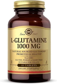 Vorschaubild für L-Glutamin 1000 mg 60 Tabletten - Front 2