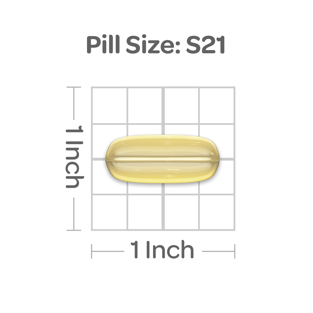 Die Alpha-Liponsäure - 300 mg 120 softgel von Puritan's Pride ist auf einem schwarzen Hintergrund dargestellt.